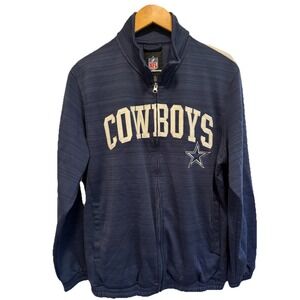 Dallas Cowboys NFL G-III Embroidered Full Zip Jacket Blue Officially Licensed L